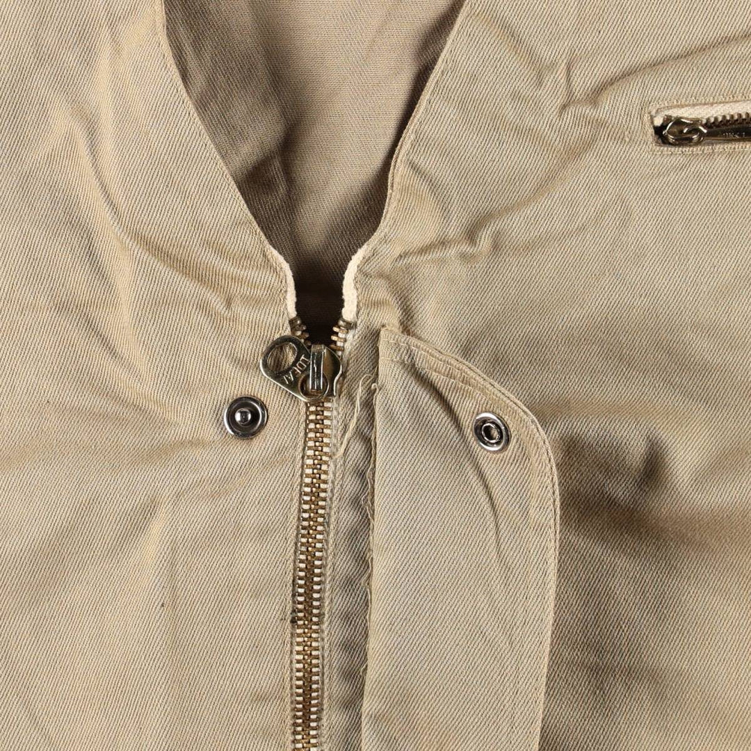 Merona Safari Vest, Men's Size L (Equivalent), Vintage polyester Beige type Vintage Second Hand