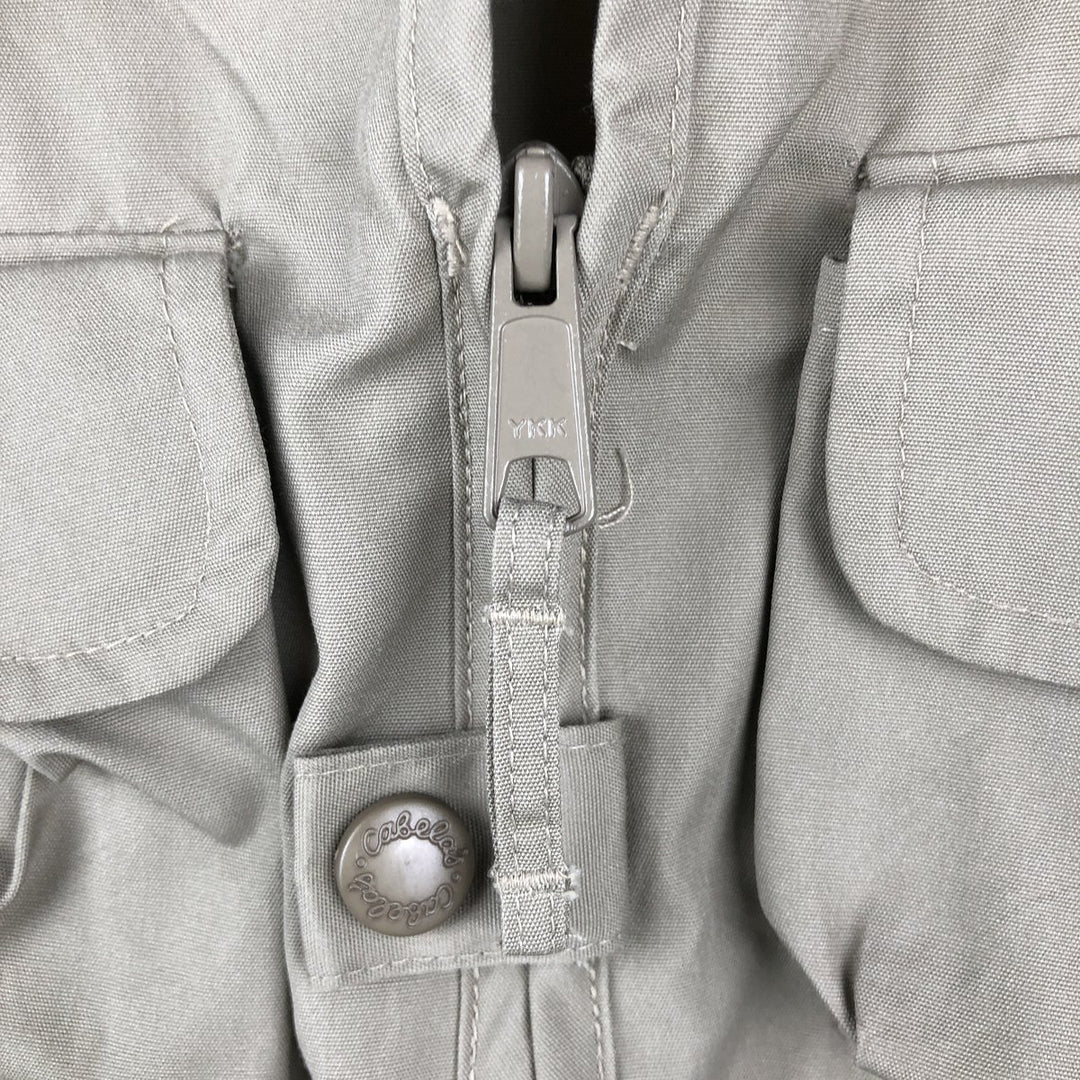 90s-00'S Cabelas Vest, Women's Size S (approx.), Vintage cotton Khaki type Vintage Second Hand