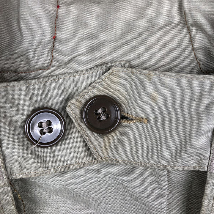 1950s-era Gun Club Sportswear custom patch shooting vest, men's size M (approx.) unclear Beige type Vintage Second Hand