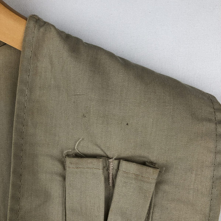 1950s-era Gun Club Sportswear custom patch shooting vest, men's size M (approx.) unclear Beige type Vintage Second Hand