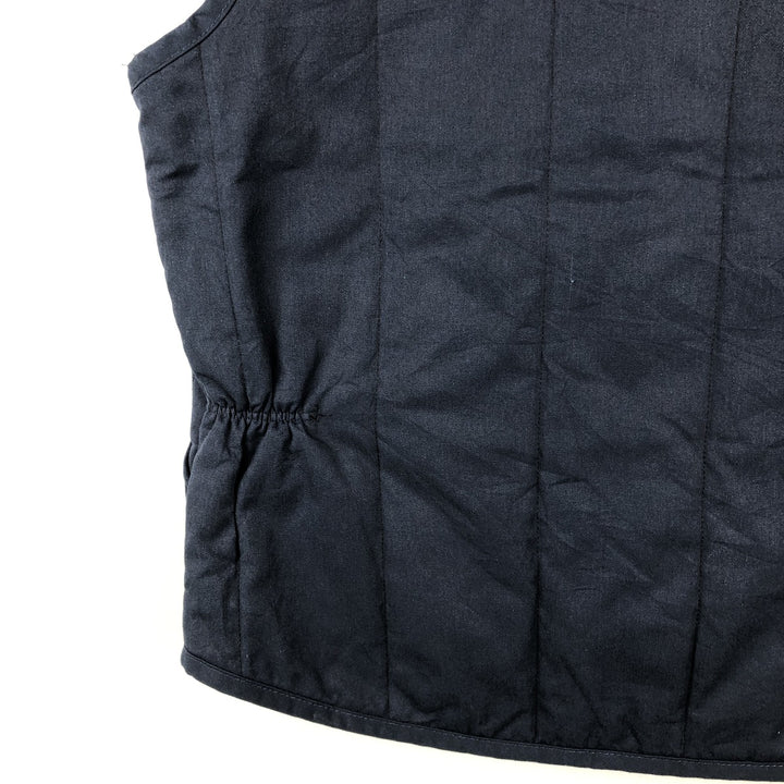 Red Kap padded work vest, men's size XL. polyester navy blue type Vintage Second Hand