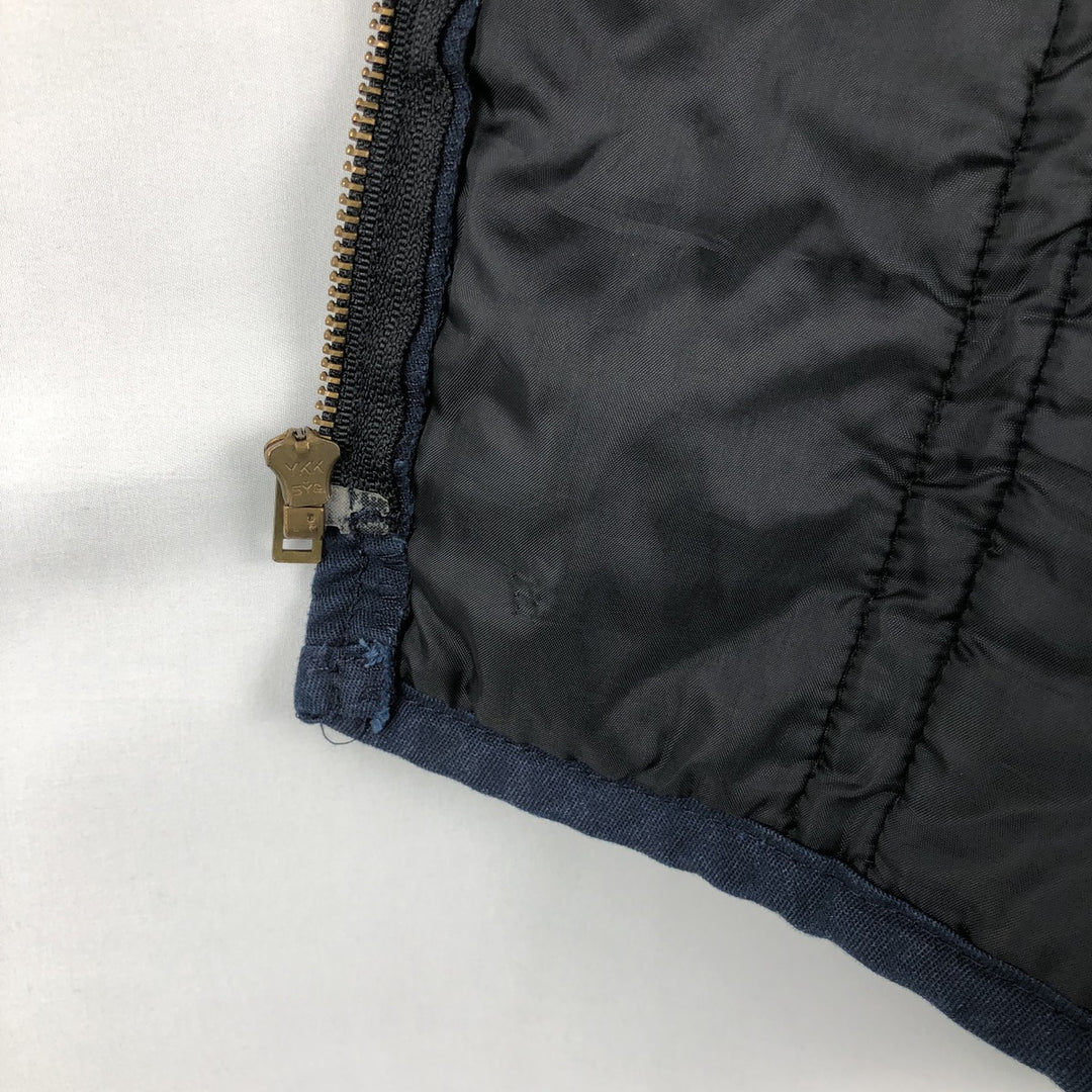 Red Kap padded work vest, men's size XL. polyester navy blue type Vintage Second Hand