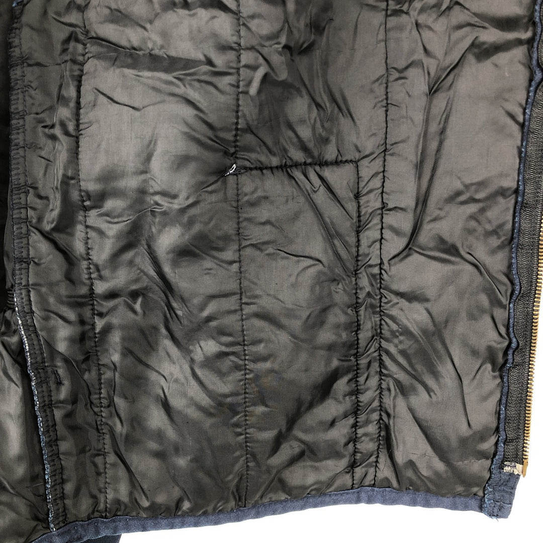 Red Kap padded work vest, men's size XL. polyester navy blue type Vintage Second Hand