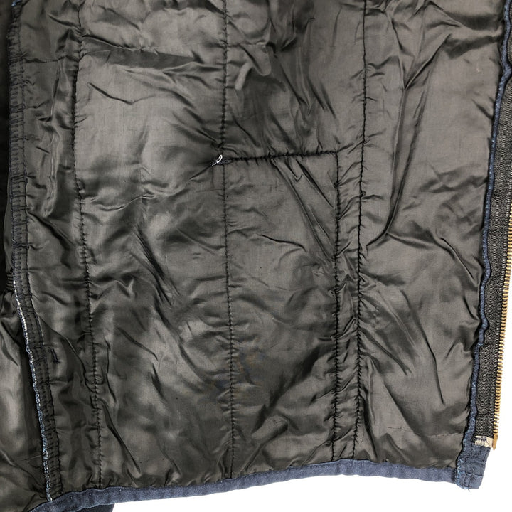 Red Kap padded work vest, men's size XL. polyester navy blue type Vintage Second Hand