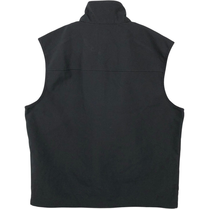 St. John's Bay Softshell Vest, Men's Size XL polyester black type Vintage Second Hand