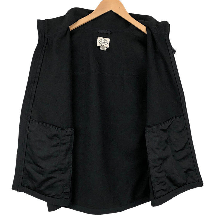 St. John's Bay Softshell Vest, Men's Size XL polyester black type Vintage Second Hand