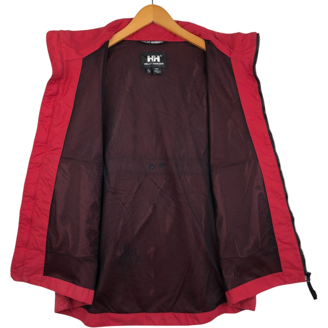 Helly Hansen nylon vest, made in Italy, men's size M (approx.) unclear red type Vintage Second Hand