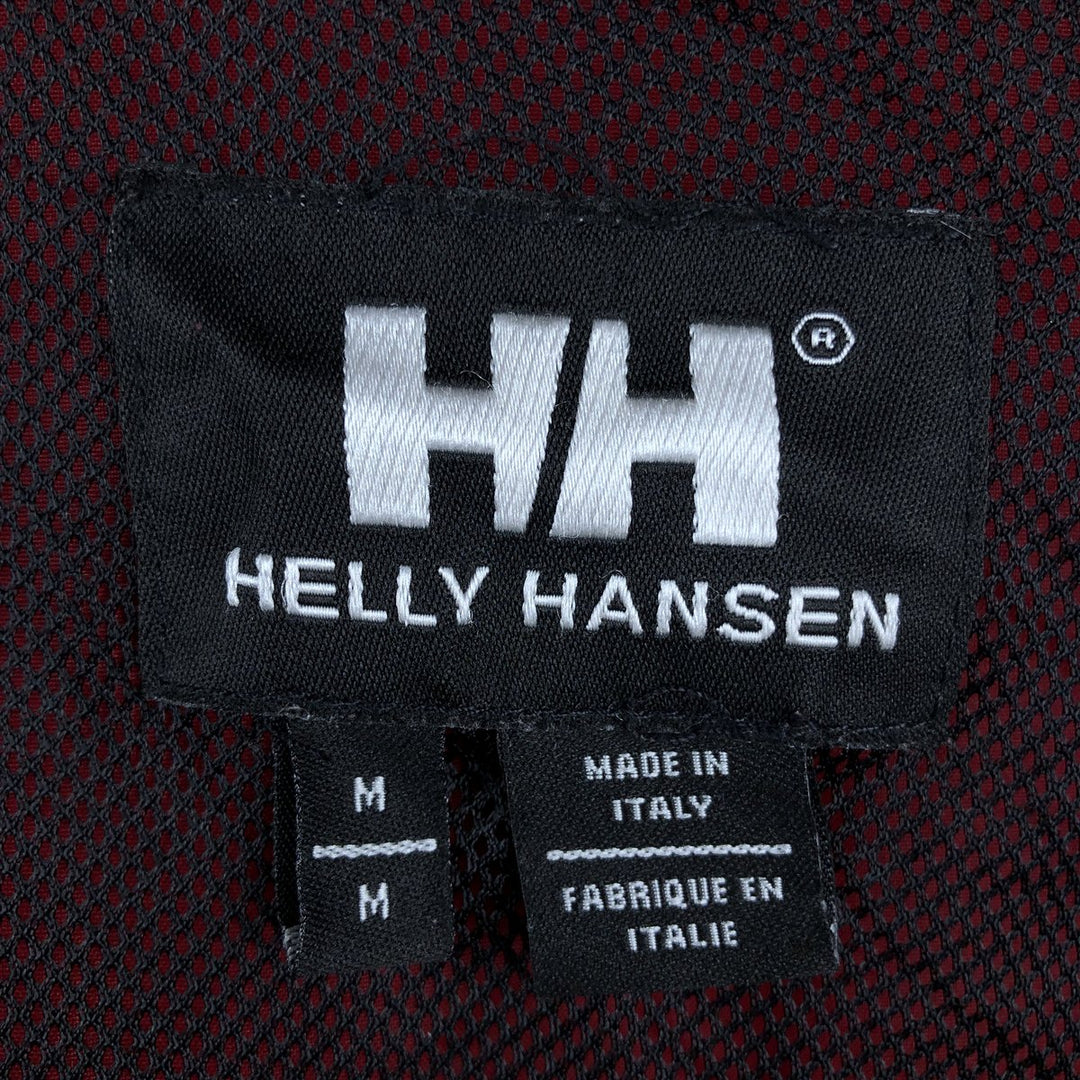 Helly Hansen nylon vest, made in Italy, men's size M (approx.) unclear red type Vintage Second Hand