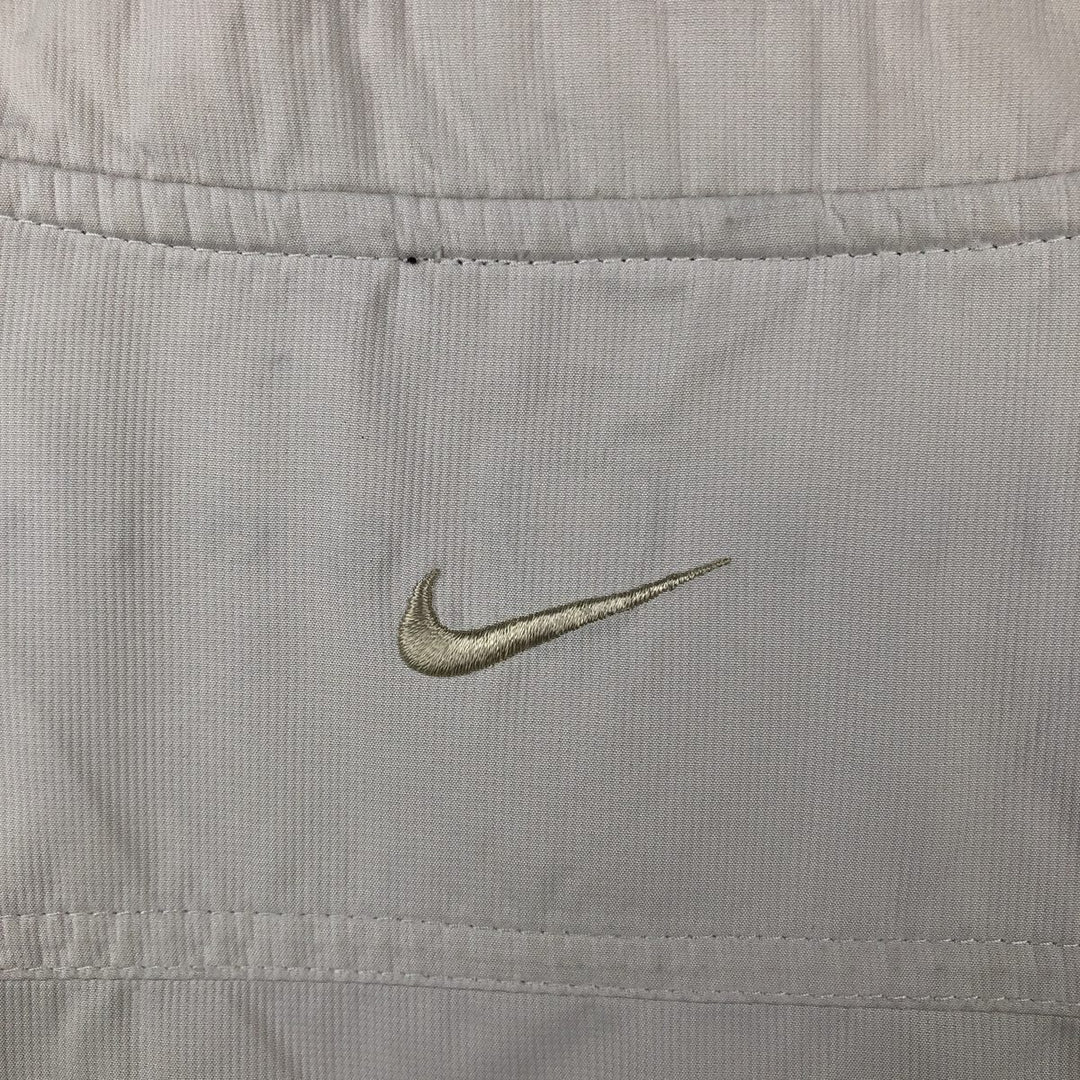 Nike Golf V-neck warm-up vest, men's size XL polyester ivory Vintage Second Hand