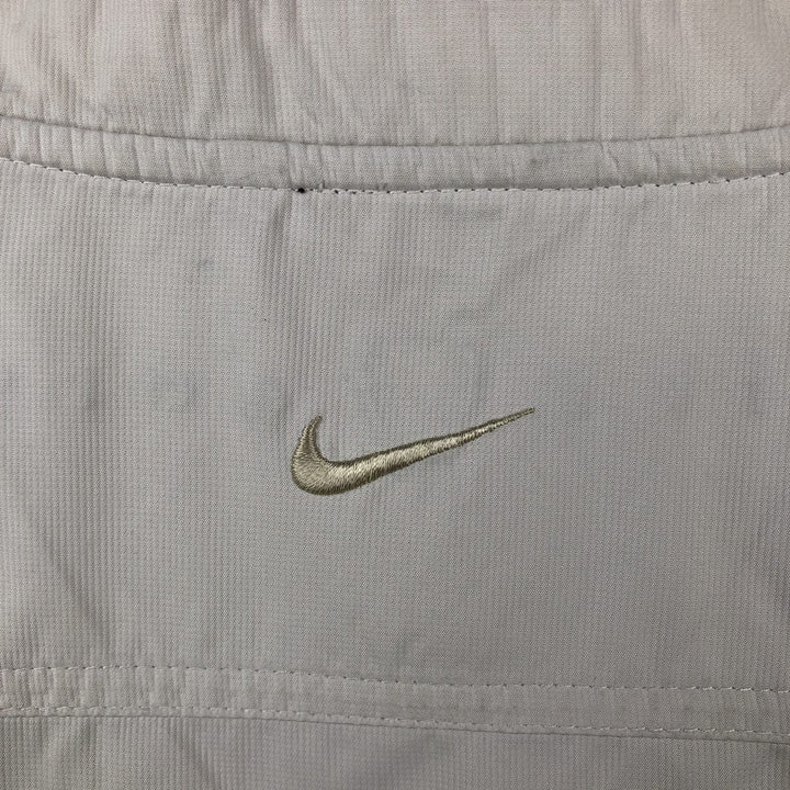 Nike Golf V-neck warm-up vest, men's size XL polyester ivory Vintage Second Hand