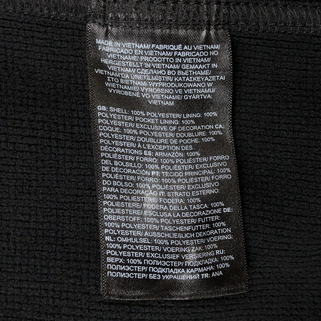 The North Face Windwall Warm-Up Vest, Men's Size L (approx.) polyester black type Vintage Second Hand
