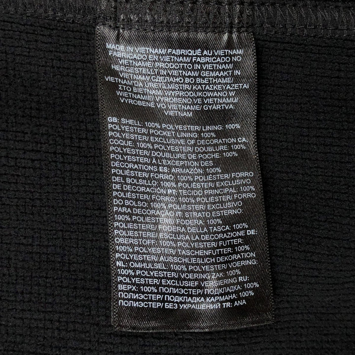 The North Face Windwall Warm-Up Vest, Men's Size L (approx.) polyester black type Vintage Second Hand