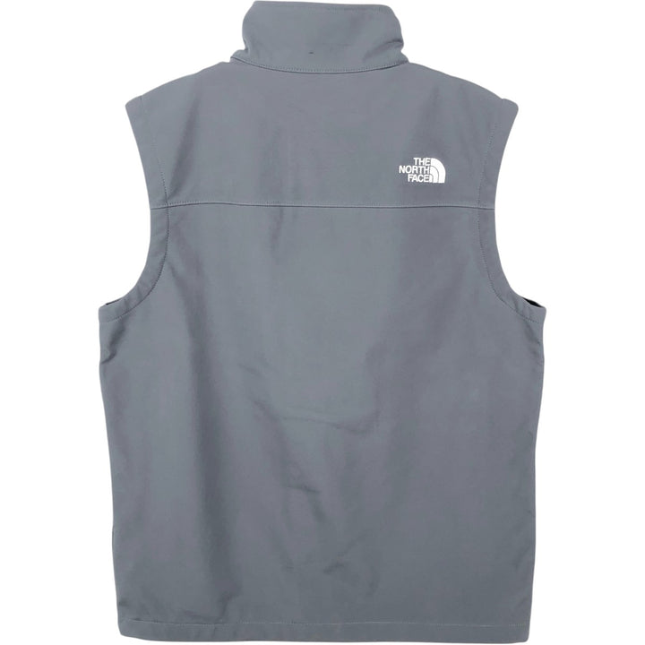 The North Face Windwall Softshell Vest, Men's Size S (equivalent) polyester gray type Vintage Second Hand