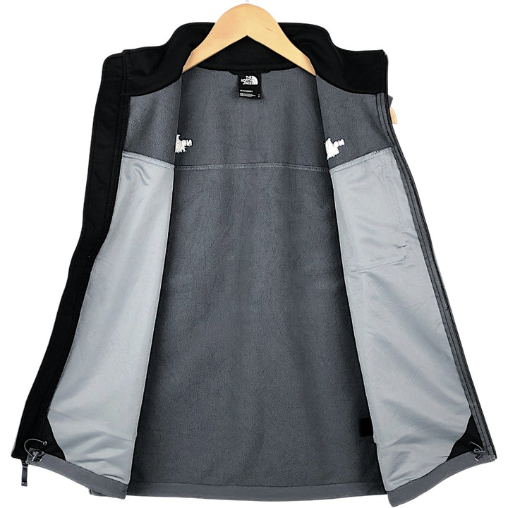 The North Face Windwall Softshell Vest, Men's Size S (equivalent) polyester gray type Vintage Second Hand