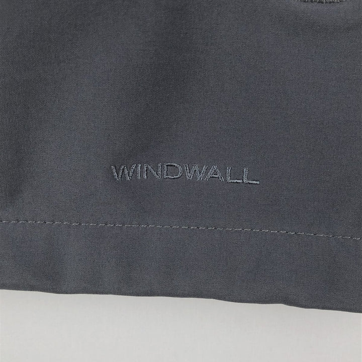 The North Face Windwall Softshell Vest, Men's Size S (equivalent) polyester gray type Vintage Second Hand