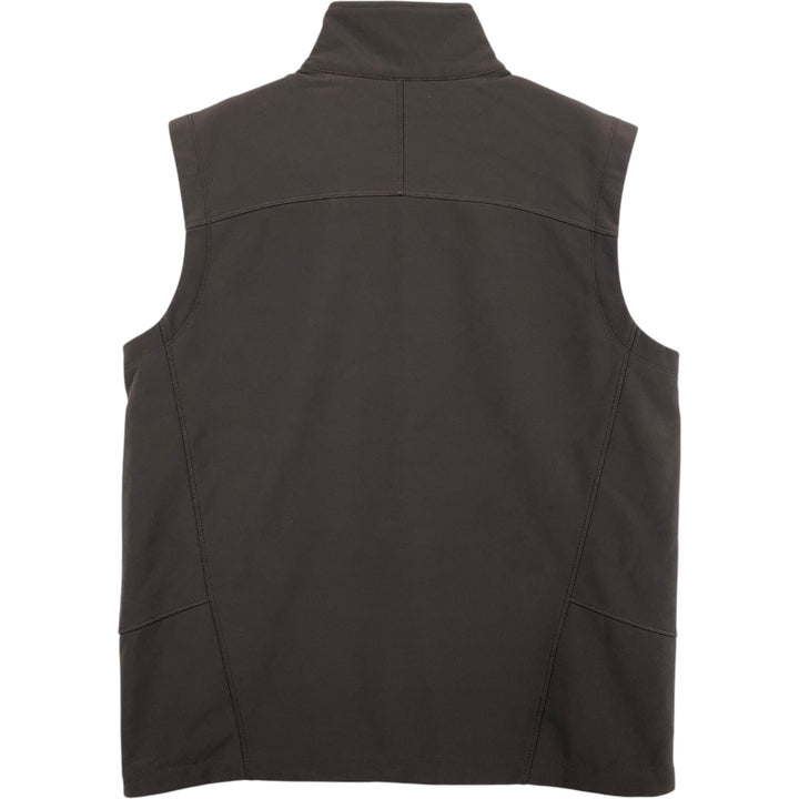 2000'S The North Face APEX Softshell Vest, Men's Size M (approx.) polyester Charcoal Vintage Second Hand