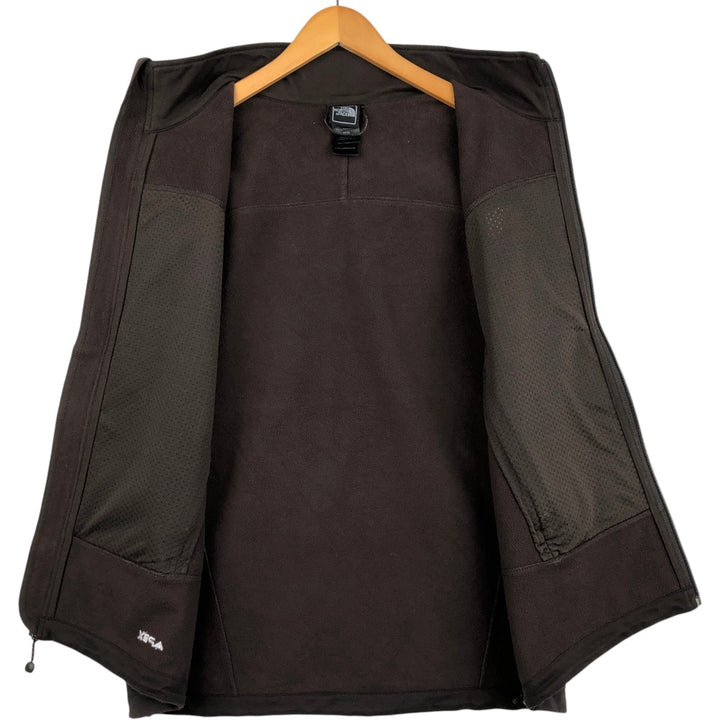2000'S The North Face APEX Softshell Vest, Men's Size M (approx.) polyester Charcoal Vintage Second Hand
