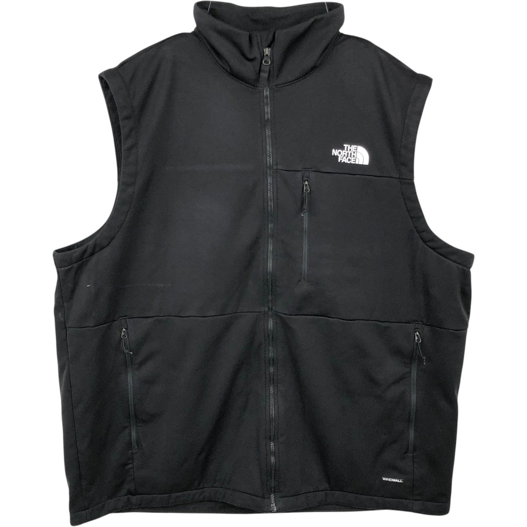 The North Face Windwall Warm-Up Vest, Men's XXL equivalent. polyester black type Vintage Second Hand