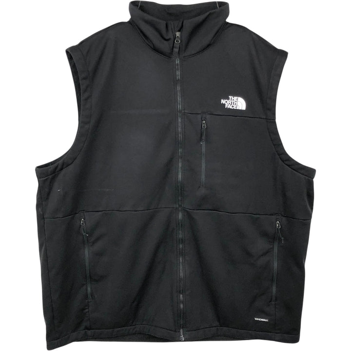 The North Face Windwall Warm-Up Vest, Men's XXL equivalent. polyester black type Vintage Second Hand