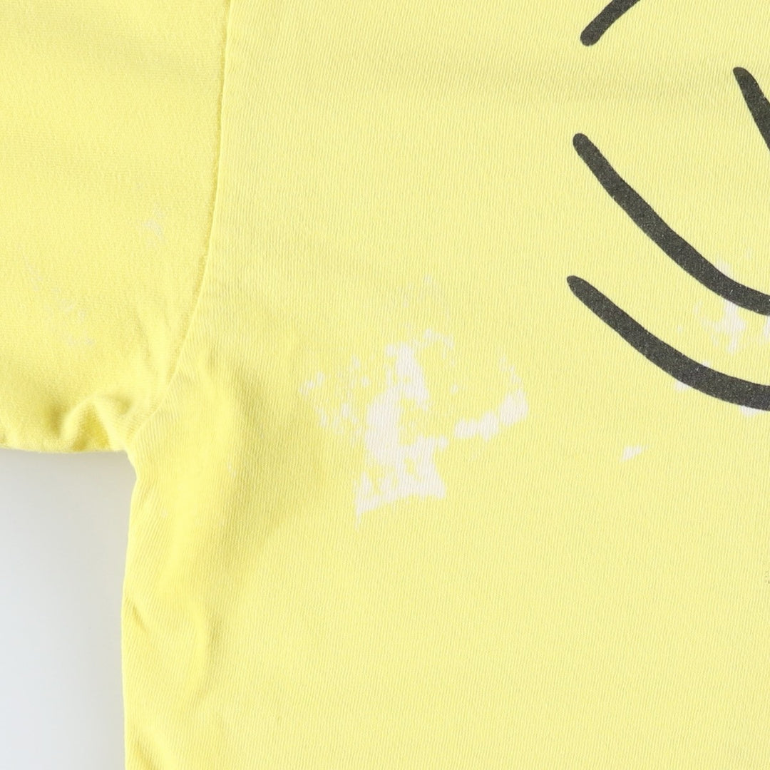 90'S Six Flags Looney Tunes Tweety Character Print T-Shirt, Made in USA, Men's XXL equivalent, Vintage cotton yellow type Vintage Second Hand