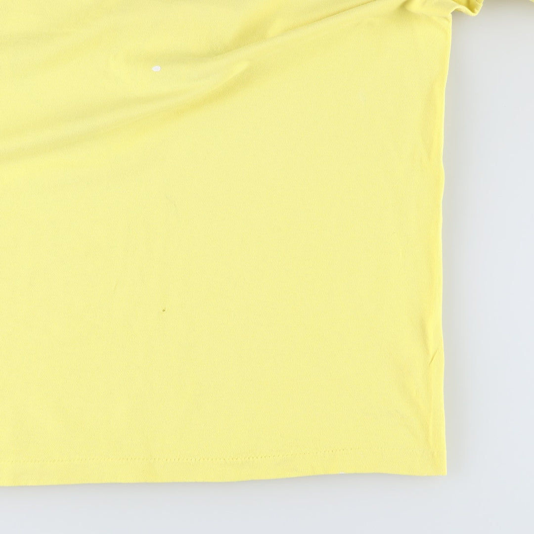 90'S Six Flags Looney Tunes Tweety Character Print T-Shirt, Made in USA, Men's XXL equivalent, Vintage cotton yellow type Vintage Second Hand