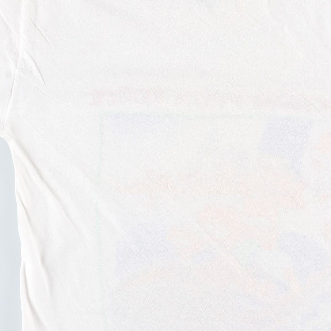 ~90'S THE SIMPSONS Character Print T-Shirt, Men's Size S (Equivalent), Vintage unclear white type Vintage Second Hand
