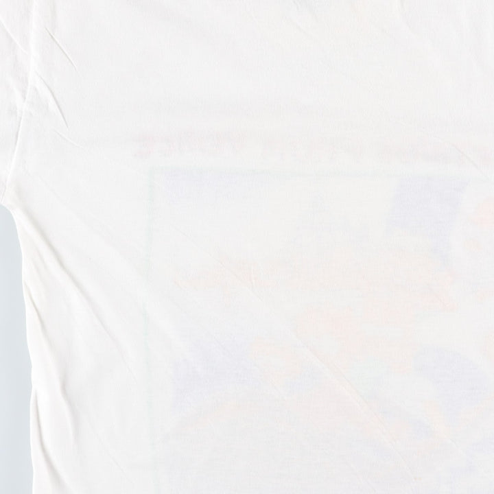 ~90'S THE SIMPSONS Character Print T-Shirt, Men's Size S (Equivalent), Vintage unclear white type Vintage Second Hand