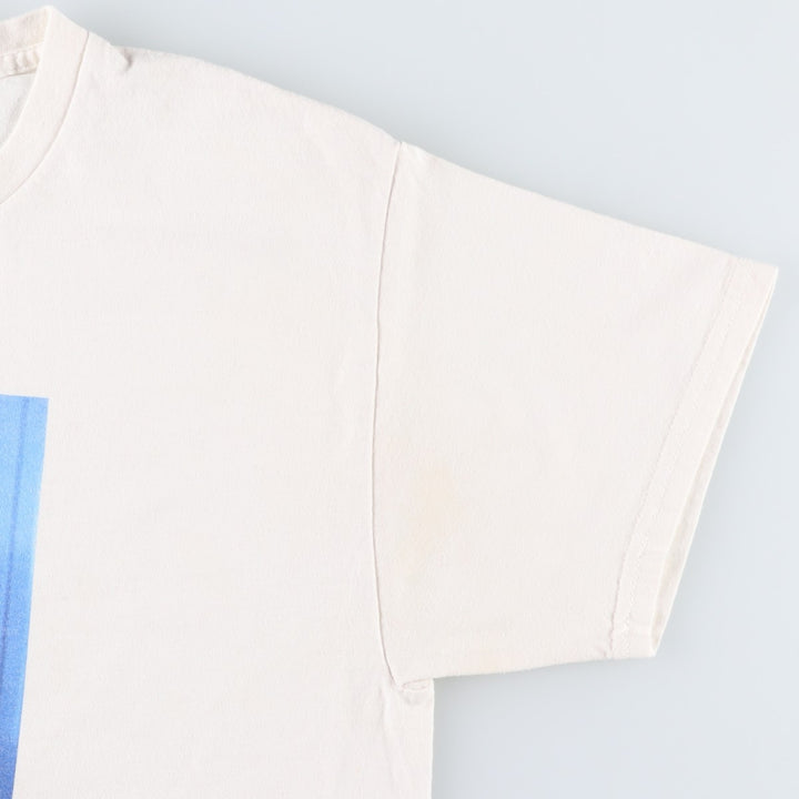 MAC MILLER Mac Miller Rap T-shirt Rap T Men's L size cotton pale white type Vintage Second Hand