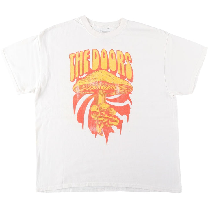 The Doors band t-shirt, men's size XL. cotton white type Vintage Second Hand