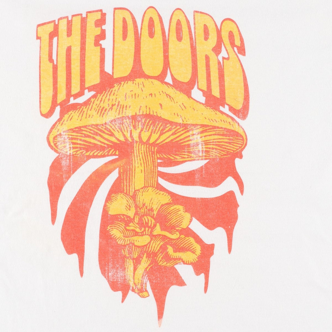 The Doors band t-shirt, men's size XL. cotton white type Vintage Second Hand
