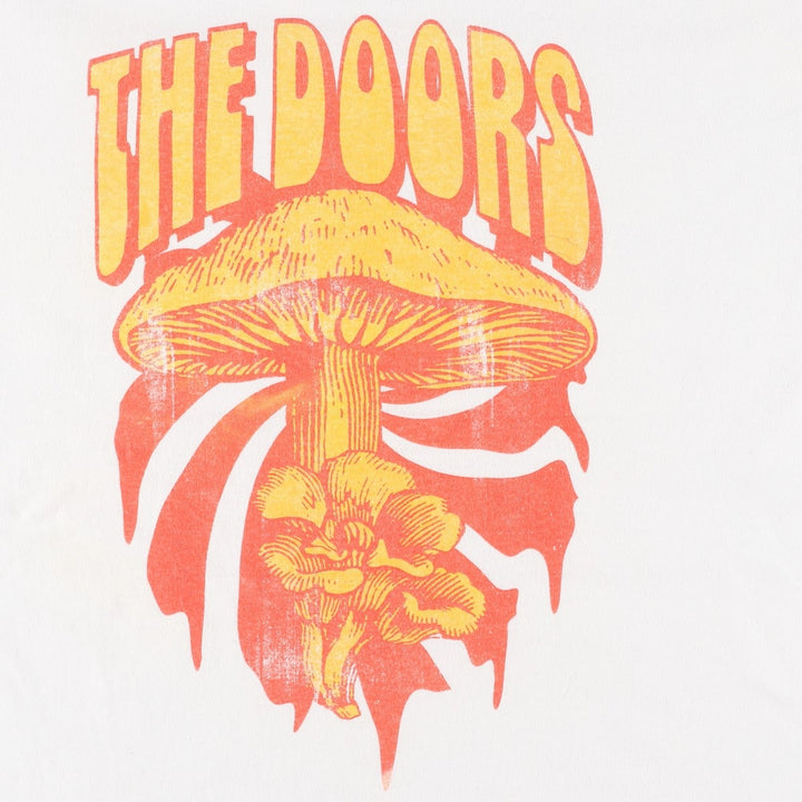 The Doors band t-shirt, men's size XL. cotton white type Vintage Second Hand