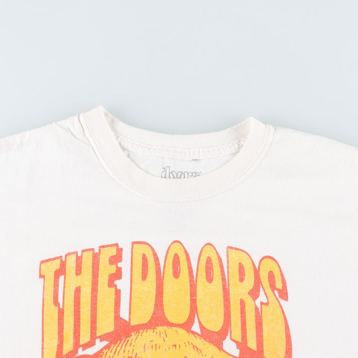 The Doors band t-shirt, men's size XL. cotton white type Vintage Second Hand