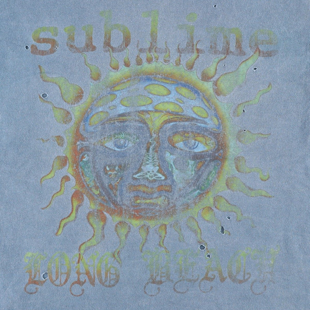 SUBLIME Band T-shirt, Men's M size cotton blue type Vintage Second Hand