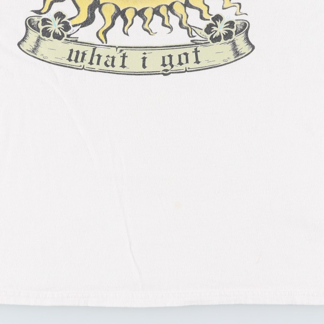 SUBLIME Band T-shirt, Men's XL size cotton white type Vintage Second Hand