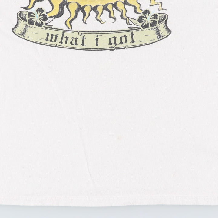 SUBLIME Band T-shirt, Men's XL size cotton white type Vintage Second Hand