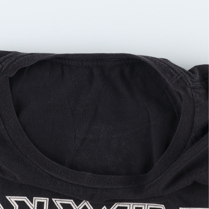 IRON MAIDEN Iron Maiden Band T-shirt Band T Men's XL size unclear black type Vintage Second Hand