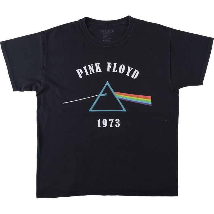 PINK FLOYD Pink Floyd Band T-shirt Band T Men's M size cotton black type Vintage Second Hand