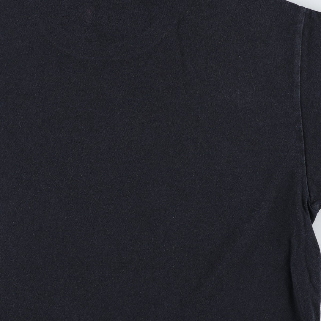 PINK FLOYD Pink Floyd Band T-shirt Band T Men's M size cotton black type Vintage Second Hand