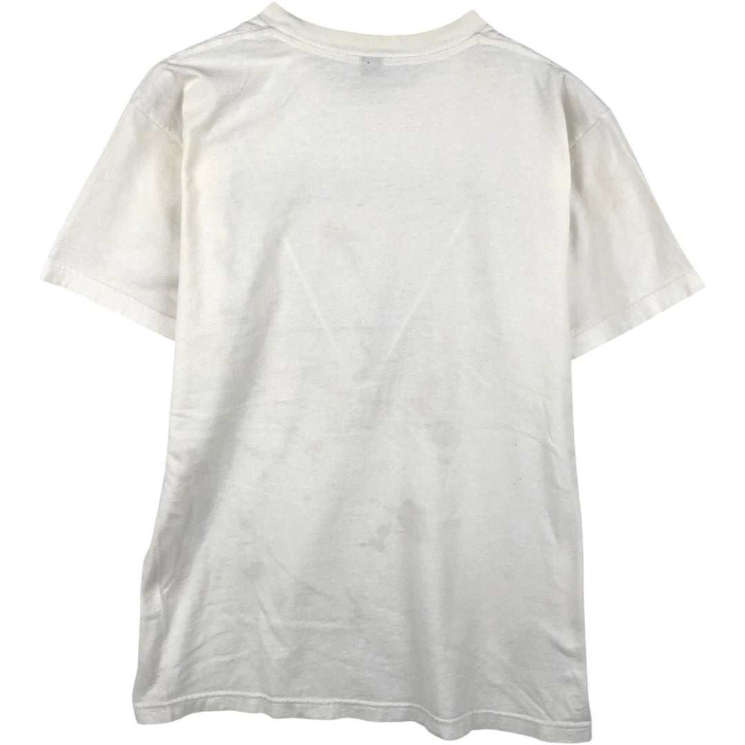 00'S Tartex TULTEX SUBLIME Band T-shirt, Men's size L cotton white type Vintage Second Hand