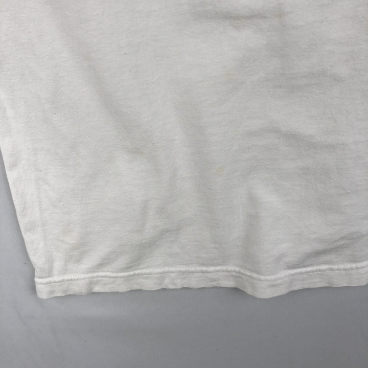 00'S Tartex TULTEX SUBLIME Band T-shirt, Men's size L cotton white type Vintage Second Hand