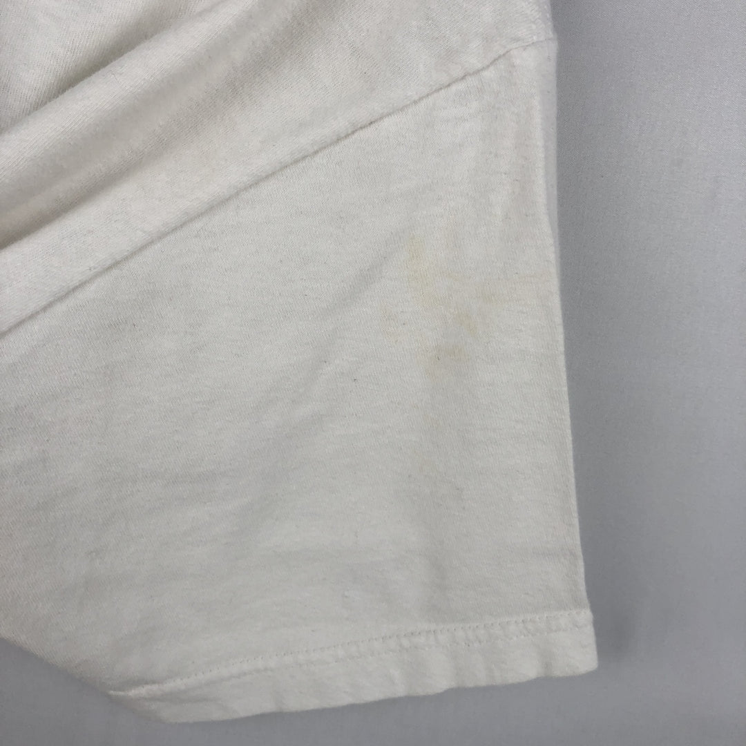 00'S Tartex TULTEX SUBLIME Band T-shirt, Men's size L cotton white type Vintage Second Hand