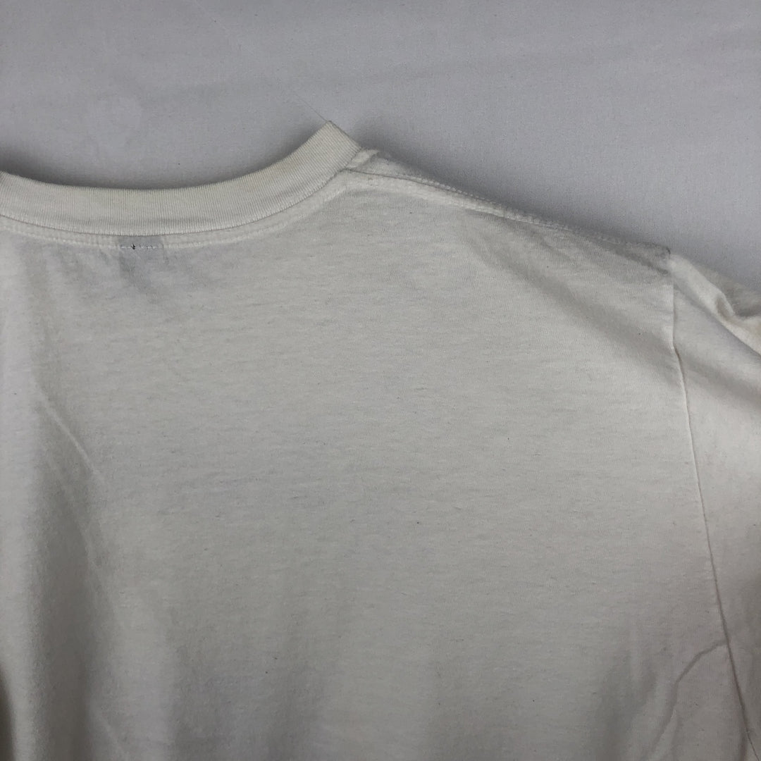 00'S Tartex TULTEX SUBLIME Band T-shirt, Men's size L cotton white type Vintage Second Hand