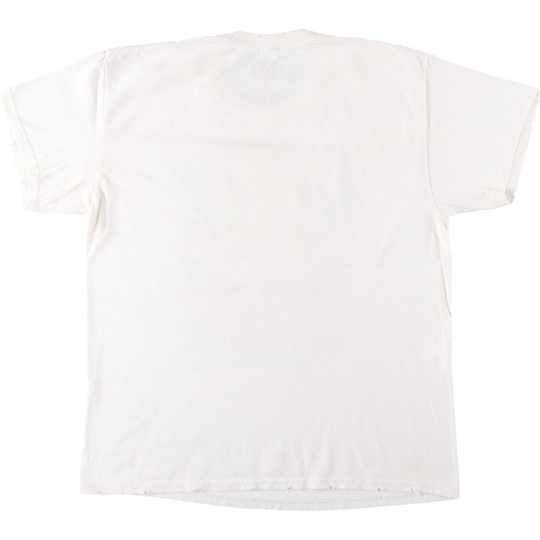 GREEN DAY Green Day Band T-shirt Band T Men's L size cotton white type Vintage Second Hand