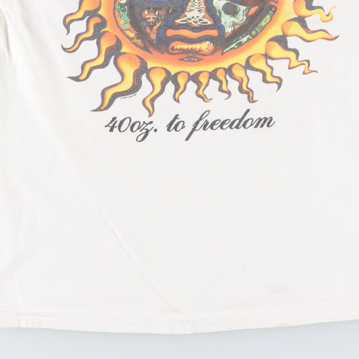 2000'S SUBLIME band t-shirt, men's size S (approx.) unclear white type Vintage Second Hand