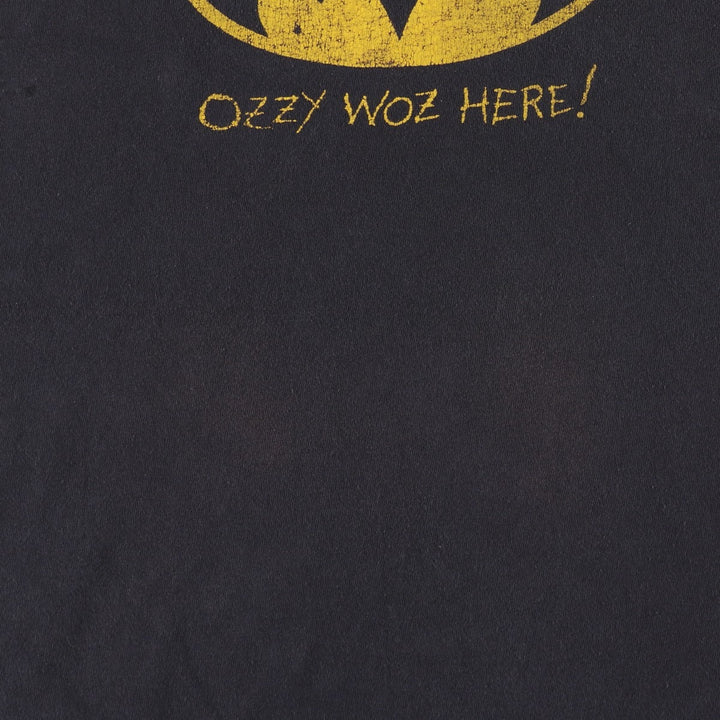 DELTA Ozzy Osbourne Band T-Shirt (Men's XXL equivalent) cotton black type Vintage Second Hand