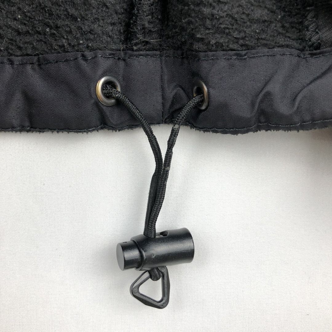 Columbia fleece jacket, men's size L polyester black type Vintage Second Hand