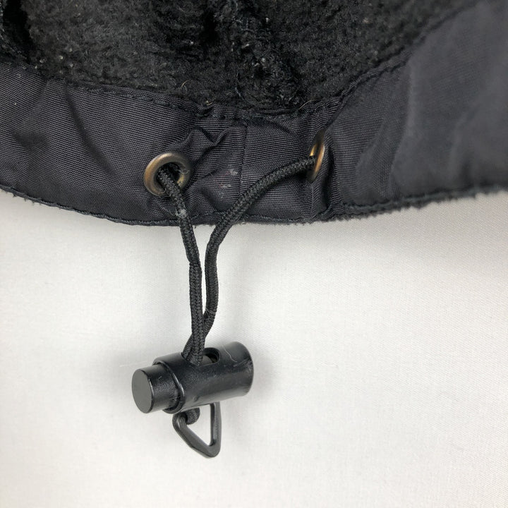 Columbia fleece jacket, men's size L polyester black type Vintage Second Hand