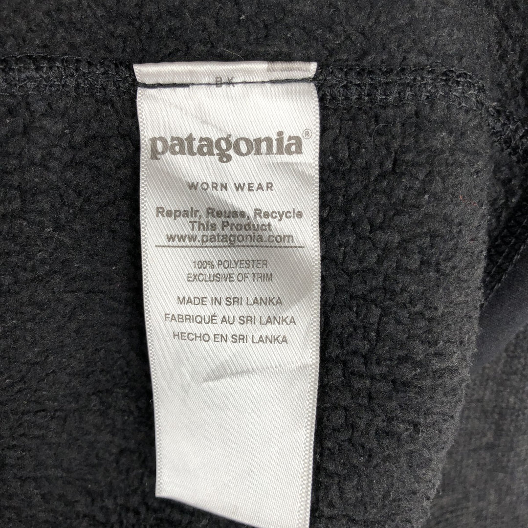 Patagonia Better Sweater Jacket 25527FA17 Fleece Jacket Men's XL equivalent polyester Charcoal Vintage Second Hand
