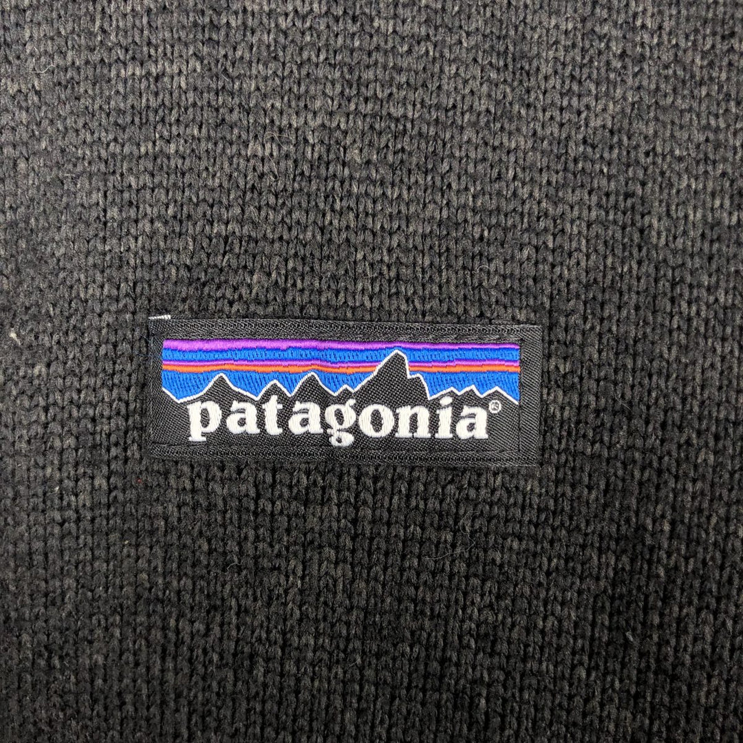 Patagonia Better Sweater Jacket 25527FA17 Fleece Jacket Men's XL equivalent polyester Charcoal Vintage Second Hand