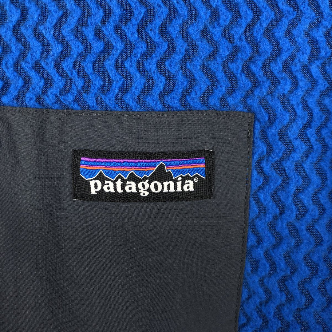 Patagonia 40245SP22 Regulator R1 Air Zip Neck Fleece Pullover (Men's Size L) polyester blue type Vintage Second Hand